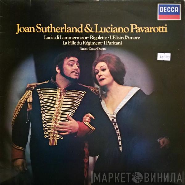 Joan Sutherland, Luciano Pavarotti, Orchestra Of The Royal Opera House, Covent Garden, The London Symphony Orchestra, English Chamber Orchestra, Richard Bonynge - Joan Sutherland & Luciano Pavarotti - Duets