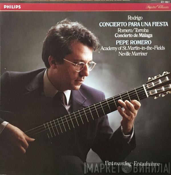 Joaquín Rodrigo, Celedonio Romero, Federico Moreno Torroba, Pepe Romero, The Academy Of St. Martin-in-the-Fields, Sir Neville Marriner - Concierto Para Una Fiesta / Concierto De Malaga