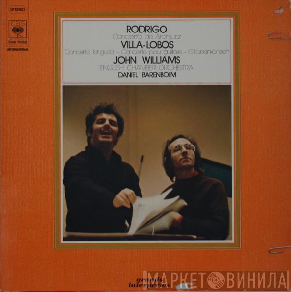 Joaquín Rodrigo, Heitor Villa-Lobos, John Williams , Daniel Barenboim, English Chamber Orchestra - Concierto De Aranjuez / Concerto For Guitar