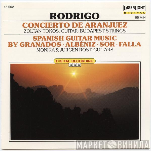 Joaquín Rodrigo, Fernando Sor, Enrique Granados, Isaac Albéniz, Manuel De Falla, Bela Banfalvi, Zoltan Tokos, Budapest Strings, Monika Rost, Jürgen Rost - Concierto De Aranjuez