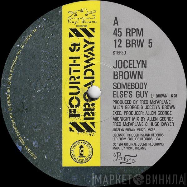  Jocelyn Brown  - Somebody Else's Guy