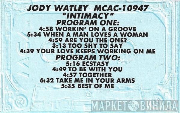  Jody Watley  - Intimacy