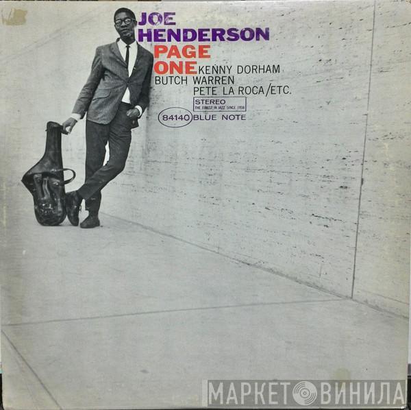  Joe Henderson  - Page One
