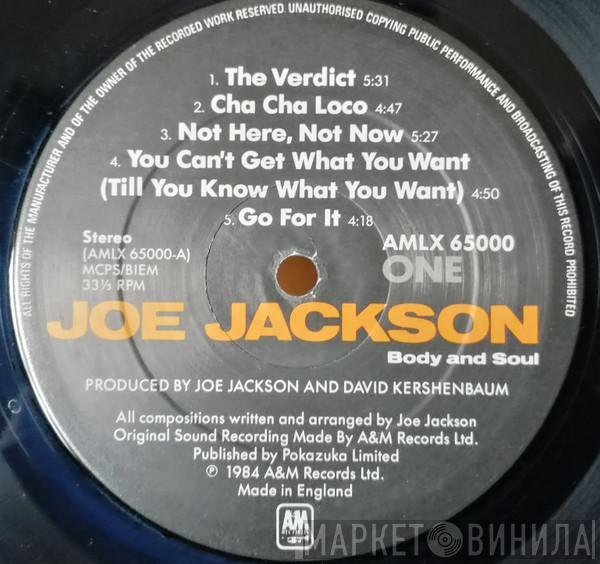  Joe Jackson  - Body And Soul