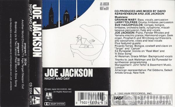  Joe Jackson  - Night And Day