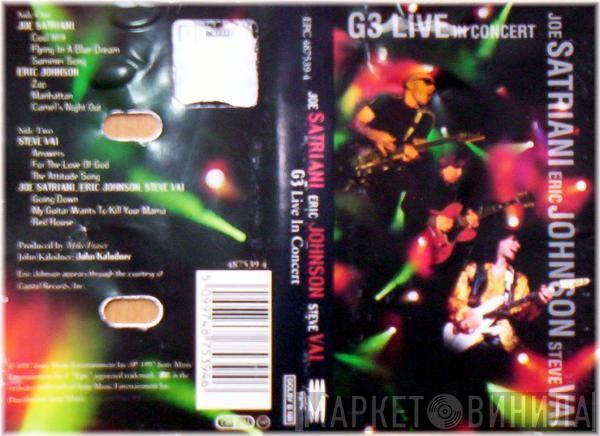 Joe Satriani, Eric Johnson , Steve Vai, G3  - G3 Live In Concert