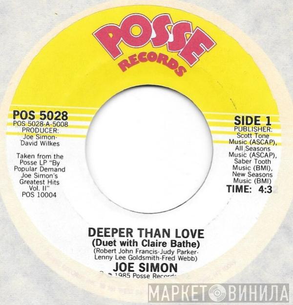 Joe Simon, Clare Bathé - Deeper Than Love / Step By Step