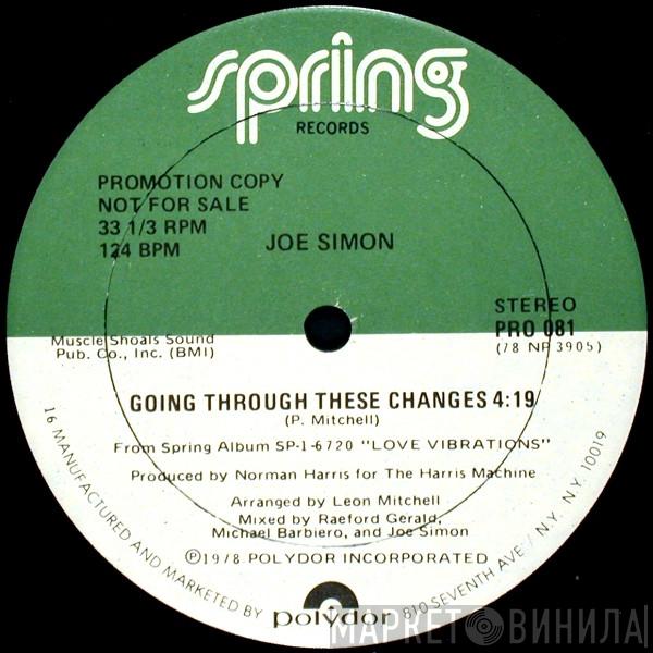 Joe Simon - Going Through These Changes