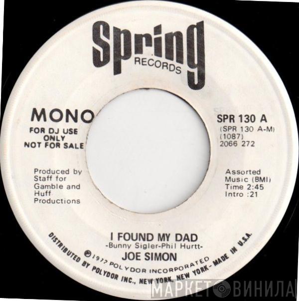 Joe Simon - I Found My Dad