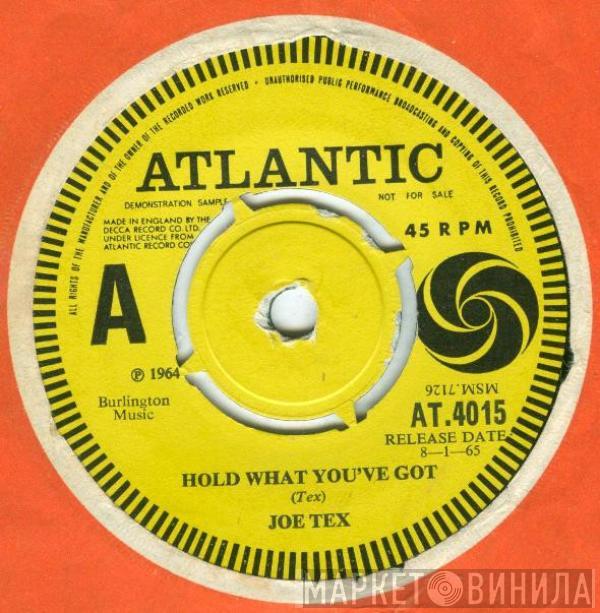  Joe Tex  - Hold What You've Got