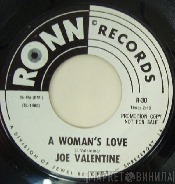 Joe Valentine - A Woman's Love / Hands On, Hands Off