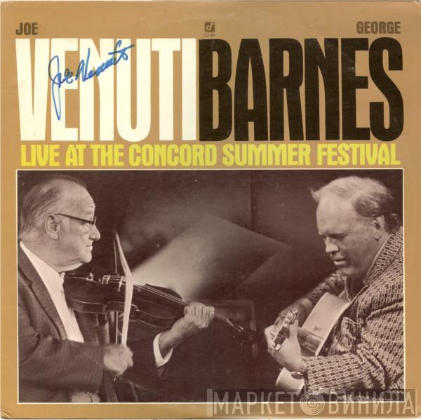 Joe Venuti, George Barnes - Live At The Concord Summer Festival