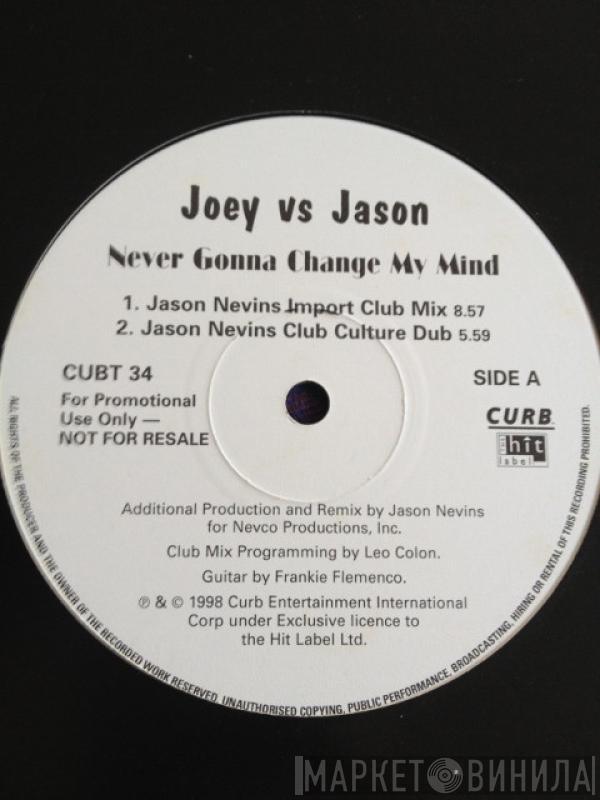 Joey Lawrence, Jason Nevins - Never Gonna Change My Mind