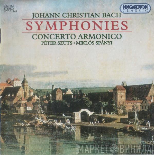 Johann Christian Bach, Concerto Armonico, Peter Szüts, Miklos Spanyi - Symphonies