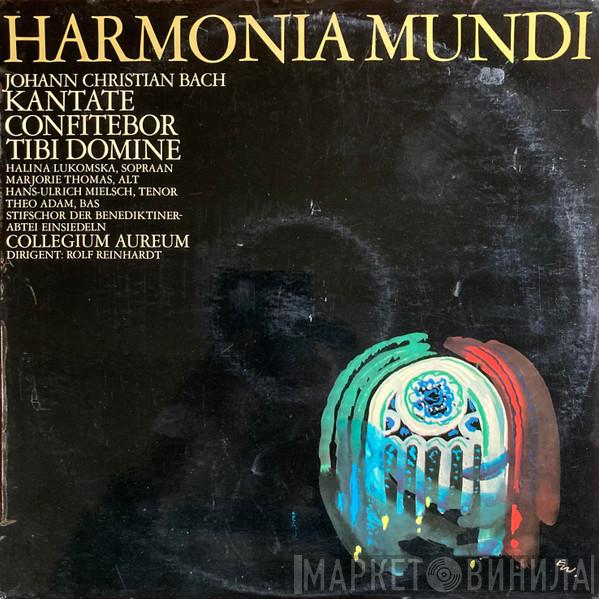 , Johann Christian Bach , Halina Lukomska , Marjorie Thomas , Hans-Ulrich Mielsch , Theo Adam , Stiftschor Der Benediktinerabtei Einsiedeln , Collegium Aureum  Rolf Reinhardt  - Kantate Confitebor Tibi Domine