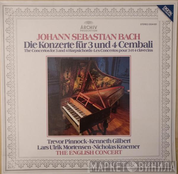 - Johann Sebastian Bach • Trevor Pinnock , Kenneth Gilbert • Lars Ulrik Mortensen , Nicholas Kraemer  The English Concert  - Die Konzerte Für 3 Und 4 Cembali