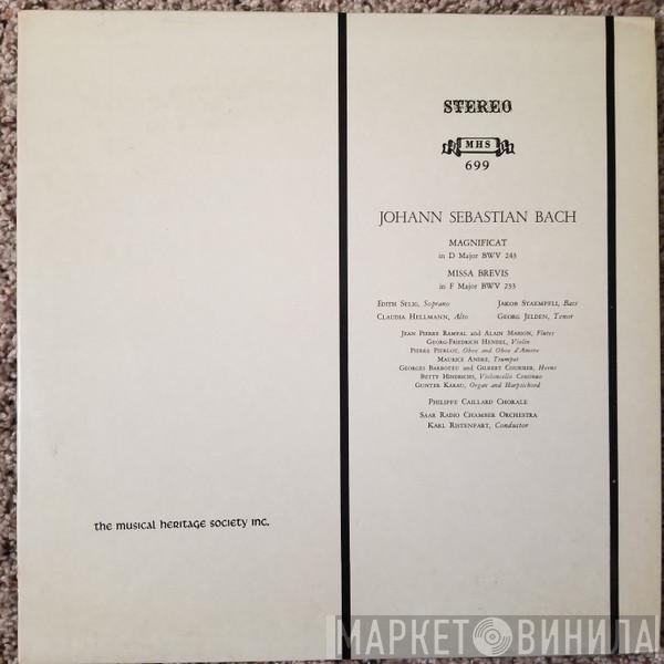  Johann Sebastian Bach  - Magnificat In D Major BWV 243 / Missa Brevis In F Major BWV 233