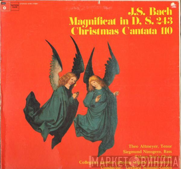 Johann Sebastian Bach, Theo Altmeyer, Siegmund Nimsgern, Tölzer Knabenchor, Collegium Aureum, Gerhard Schmidt-Gaden - Magnificat in D., S. 243 / Christmas Cantate 110