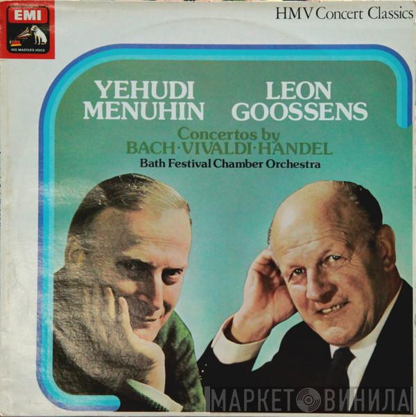 Johann Sebastian Bach, Antonio Vivaldi, Georg Friedrich Händel, Yehudi Menuhin, Leon Goossens, Bath Festival Chamber Orchestra - Concertos By Bach · Vivaldi · Handel