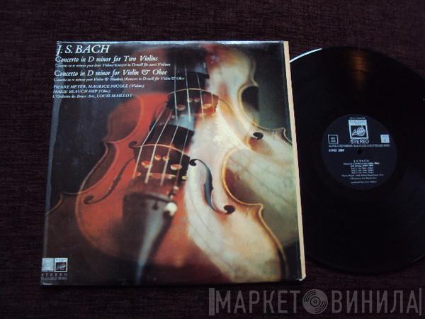 Johann Sebastian Bach - Bach Concerts for Two Violins & for Violin & Oboe
