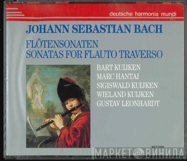 , Johann Sebastian Bach , Barthold Kuijken , Marc Hantaï , Sigiswald Kuijken , Wieland Kuijken  Gustav Leonhardt  - Flötensonaten - Sonatas For Flauto Traverso