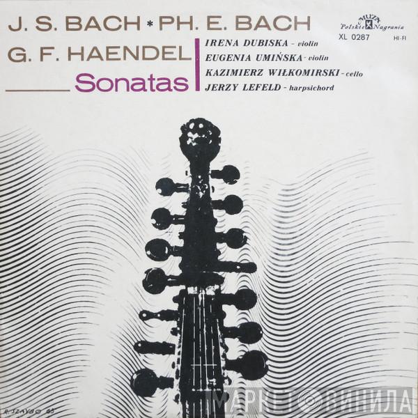 , Johann Sebastian Bach , Carl Philipp Emanuel Bach  Georg Friedrich Händel  - Sonatas