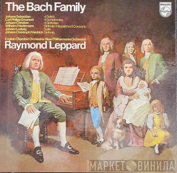 Johann Sebastian Bach, Carl Philipp Emanuel Bach, Johann Christian Bach, Wilhelm Friedemann Bach, Johann Ludwig Bach, Johann Christoph Friedrich Bach, English Chamber Orchestra, New Philharmonia Orchestra, Raymond Leppard - The Bach Family
