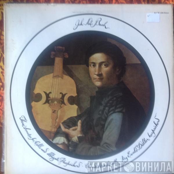 Johann Sebastian Bach, Claude Starck, Jörg Ewald Dähler - The Three Sonatas For Cello And Obbligato Harpsichord