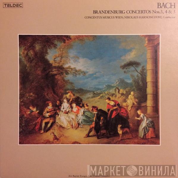 , Johann Sebastian Bach , Concentus Musicus Wien  Nikolaus Harnoncourt  - Brandenburg Concertos Nos.3, 4 & 5