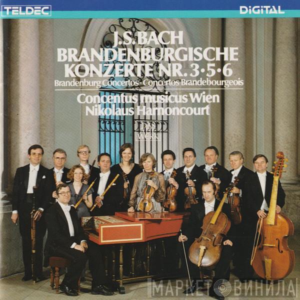 , Johann Sebastian Bach , Concentus Musicus Wien  Nikolaus Harnoncourt  - Brandenburgische Konzerte Nr. 3∙5∙6