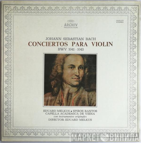  Johann Sebastian Bach  - Conciertos Para Violin BWV 1041 - 1043