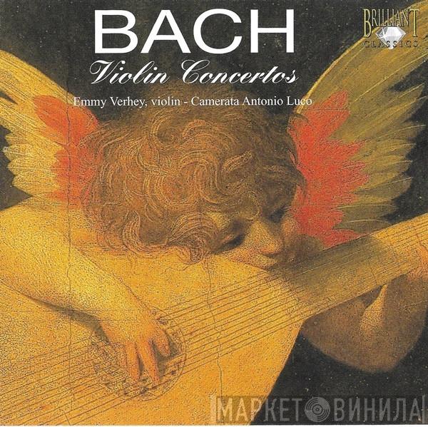 , Johann Sebastian Bach , Emmy Verhey , Camerata Antonio Lucio , Rainer Kussmaul , Henk Rubingh , Thomas Hengelbrock  Amsterdam Bach Soloists  - J.S. Bach: The Violin Concertos