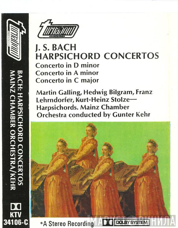, Johann Sebastian Bach  Günter Kehr  - J.S. Bach Harpsichord Concertos