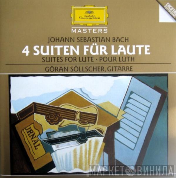 Johann Sebastian Bach, Göran Söllscher - 4 Suiten Für Laute (Suites For Lute · Suites Pour Luth)