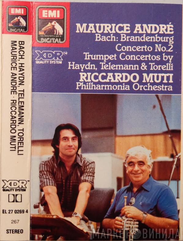 , Johann Sebastian Bach , Georg Philipp Telemann , Giuseppe Torelli , Joseph Haydn , Philharmonia Orchestra  Riccardo Muti  - Bach: Brandenburg Concerto No. 2 & Trumpet Concertors By Haydn, Telemann & Torelli
