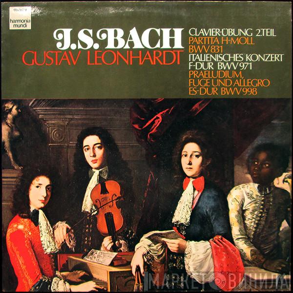 , Johann Sebastian Bach  Gustav Leonhardt  - Clavier-Übung 2.Teil Partita H-Moll, BWV831 Italienisches Konzert F-Dur, BWV971 Praeludium, Fuge Und Allegro Es-Dur BWV998