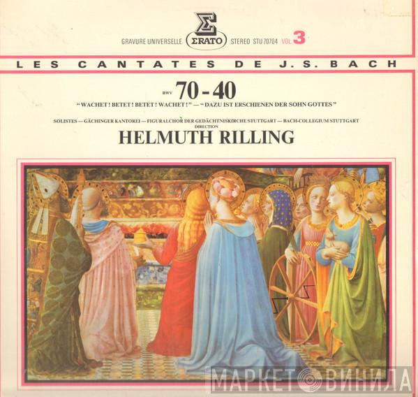 Johann Sebastian Bach, Helmuth Rilling - Les Cantates De J.S. Bach Vol.3 BWV 70-40
