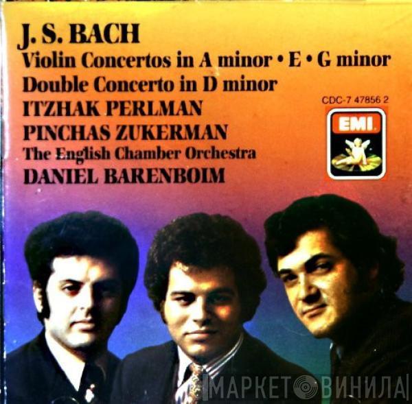 Johann Sebastian Bach, Itzhak Perlman, Pinchas Zukerman, Daniel Barenboim, English Chamber Orchestra - Violin Concertos In A Minor, E, G Minor; Double Concerto In D Minor