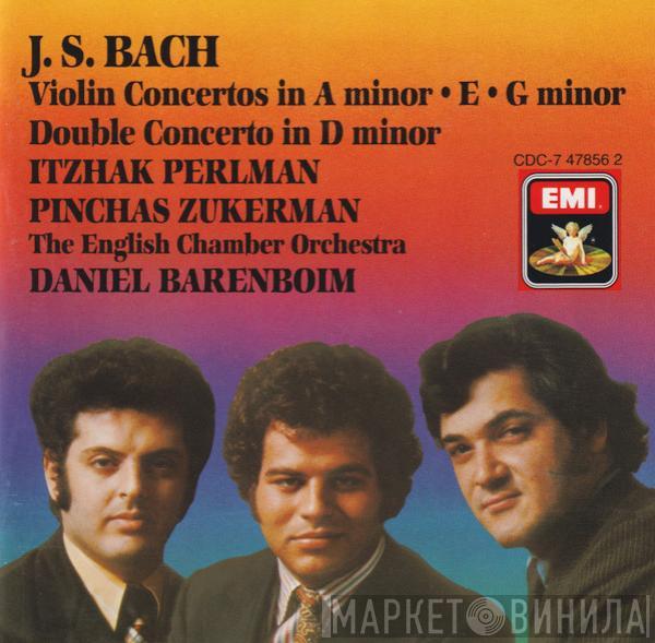 , Johann Sebastian Bach , Itzhak Perlman , Pinchas Zukerman , English Chamber Orchestra  Daniel Barenboim  - Bach: Violin Concertos