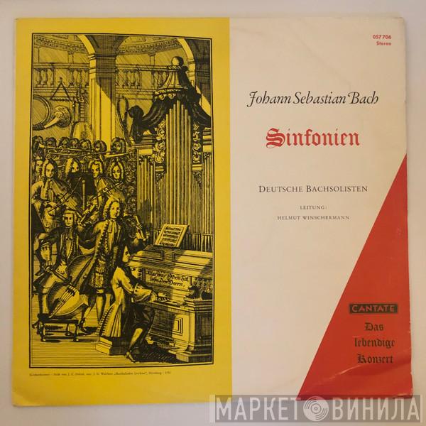 , Johann Sebastian Bach Leitung Deutsche Bachsolisten  Helmut Winschermann  - Sinfonien