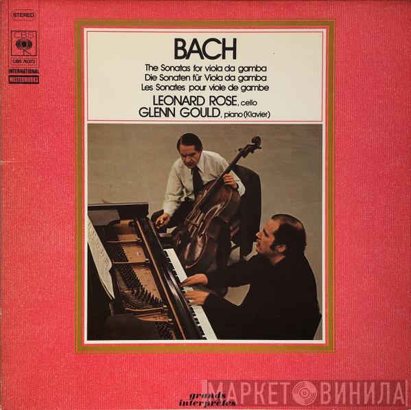 - Johann Sebastian Bach , Leonard Rose  Glenn Gould  - The Sonatas For Viola Da Gamba