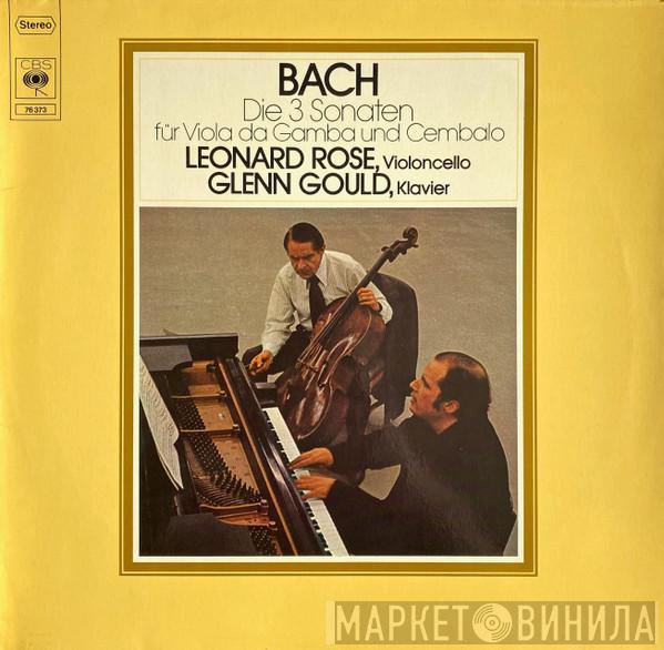 - Johann Sebastian Bach , Leonard Rose  Glenn Gould  - The Sonatas For Viola Da Gamba