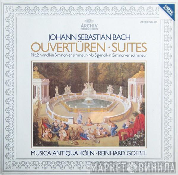 , Johann Sebastian Bach , Musica Antiqua Köln  Reinhard Goebel  - Ouvertüren-Suites