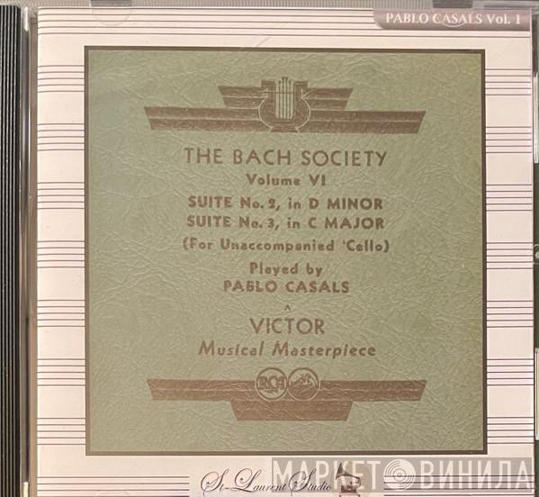 , Johann Sebastian Bach  Pablo Casals  - Vol. 1 Suites Pour Violoncelle Nos.1-3