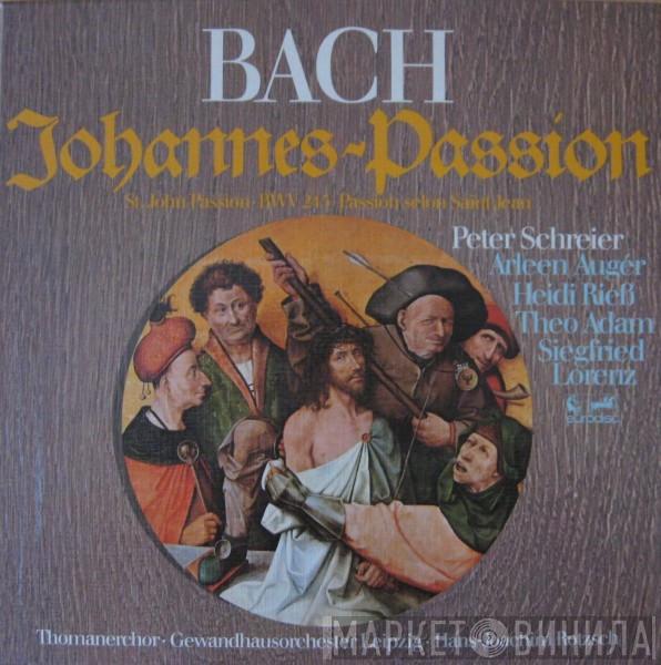 - Johann Sebastian Bach , Peter Schreier , Arleen Auger , Heidi Rieß , Theo Adam , Siegfried Lorenz , Thomanerchor , Gewandhausorchester Leipzig  Hans-Joachim Rotzsch  - Johannes-Passion