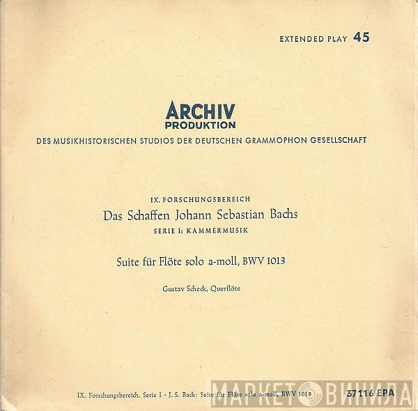  Johann Sebastian Bach  - Suite Für Flöte Solo A-moll, BWV 1013