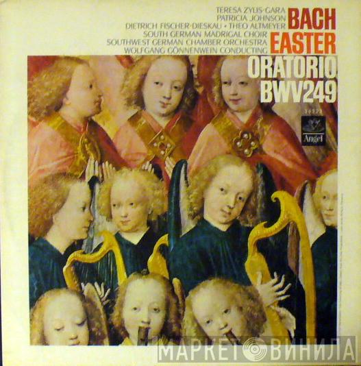 Johann Sebastian Bach, Teresa Żylis-Gara, Patricia Johnson , Dietrich Fischer-Dieskau, Theo Altmeyer, Der Süddeutsche Madrigalchor, Südwestdeutsches Kammerorchester, Wolfgang Gönnenwein - Easter Oratorio BWV 249