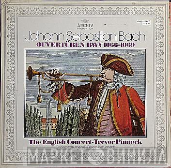 Johann Sebastian Bach, The English Concert, Trevor Pinnock - Ouvertüren BWV 1066-1069