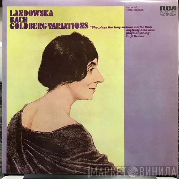 Johann Sebastian Bach, Wanda Landowska - Goldberg Variations