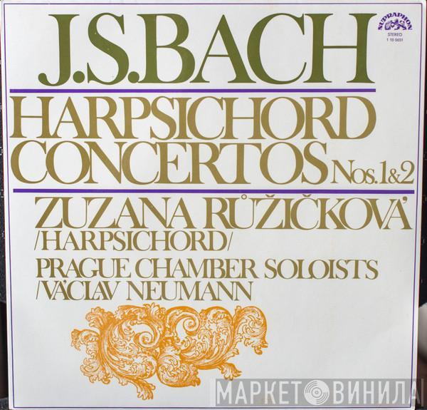 Johann Sebastian Bach, Zuzana Růžičková, Prague Chamber Soloists, Václav Neumann - Harpsichord Concertos Nos. 1 & 2